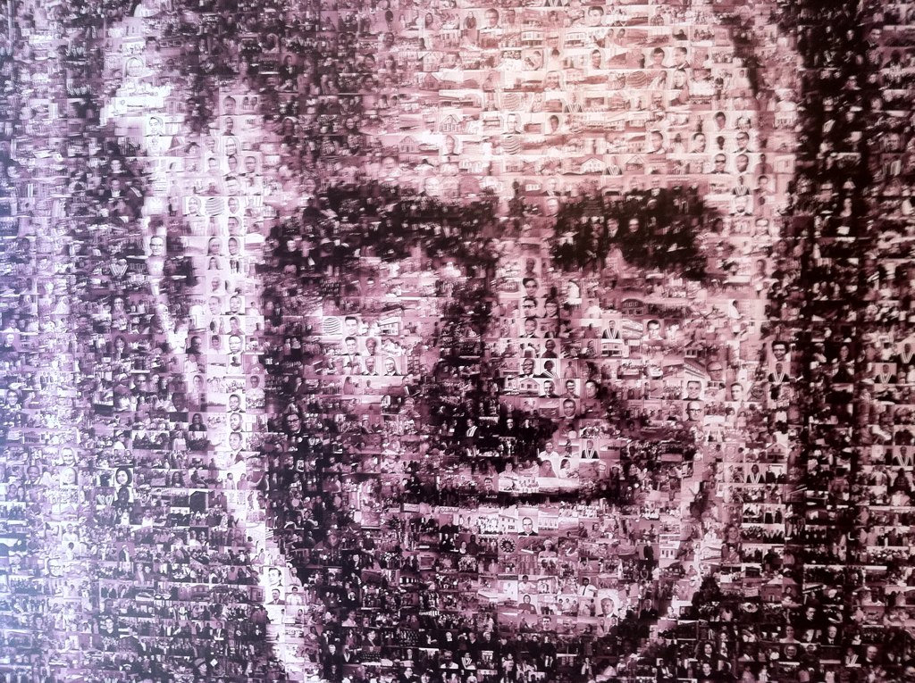 Moses Coady Mosaic by The Coady Institute CC-BY-NC. Moses was the founder of the original Antignoish movement in the 1920's.